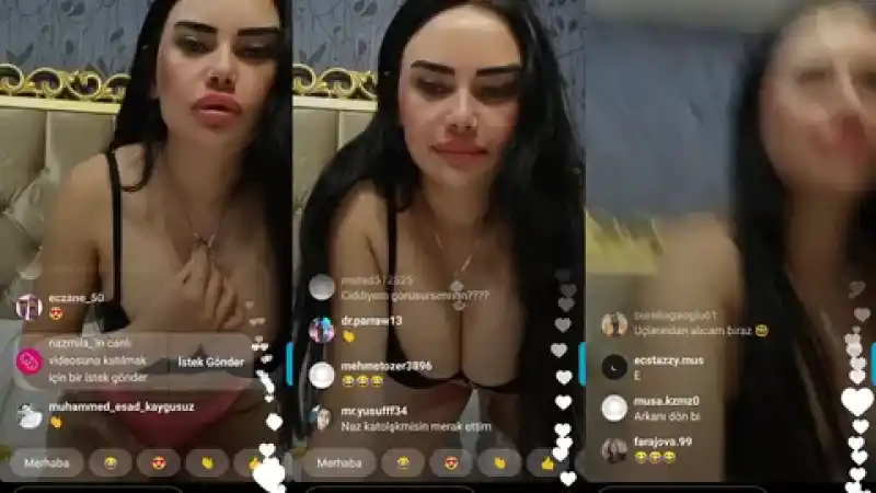Nazmila sütyen ve kilotla instagram canlı yayınında azdırıyor Türk ifşa vk - HD türbanlı sex twitter