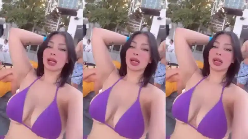 türk türbanlı pornoları: Nehirpp abonelik videosunda bikinili memelerini gösteriyor Türk porno ifşa 