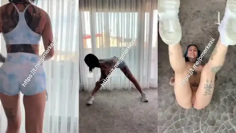 Spor yaparken soyunup kendini sergileyen dövmeli kaltak Porno izle - Sansürsüz türbanlı sikis