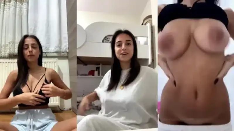porno izle: Esmer genç kızın yayında memelerini açtığı anlar Türk liseli ifşa 