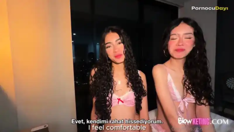 Skinnycurly ve lilibaby18 sert bir üçlü i̇lişkide seks yapıyorlar Reddit türk ifşa - Full İzle türbanlı sex