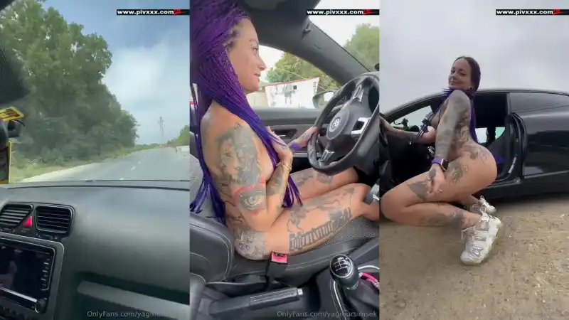 Yağmur şimşek araba show - HD türk porno