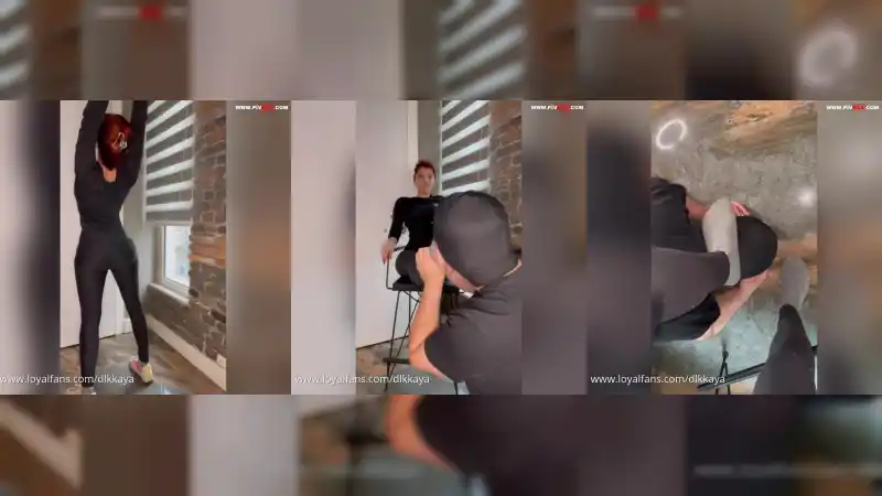 türbanlı pornoları: Biraz spor yapayım sonra, kölem hizmet etsin ayaklarımla ilgilensin 