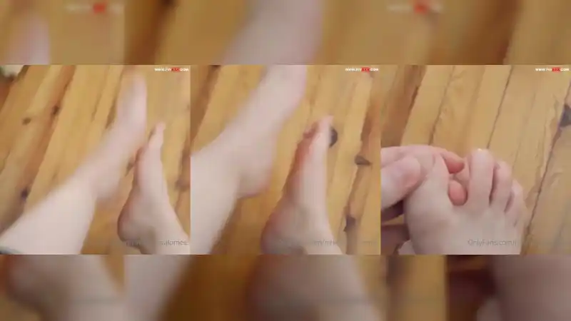 Çıplak ayaklarım - Sansürsüz türbanlı porn