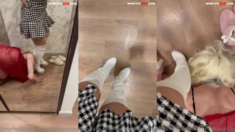 Ayaklarımın dibindeki ezik köle - HD türk porno
