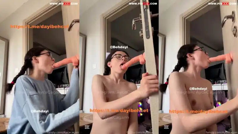 Ayça çağan dildoya sakso çekiyor - HD türbanlı pornolar