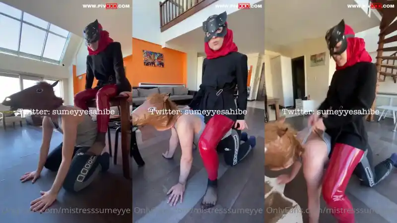 At kafası köle - Türkçe Altyazılı türbanlı sikis