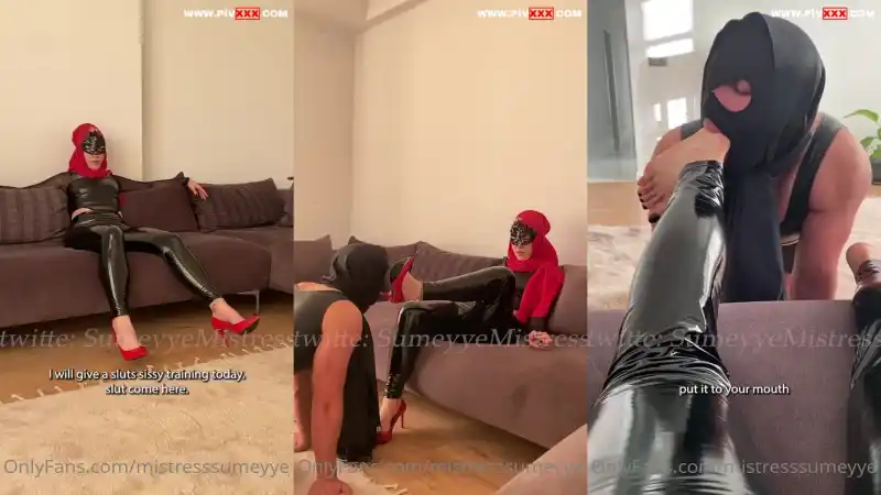 türbanlı kadınlar: I will sell this slut slave after finishing him sissy training 