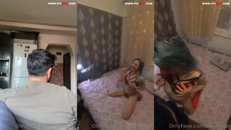 Fanımı eve attım ve soluksuz sakso çektim – mavi sese - Türkçe Altyazılı türbanlı porn