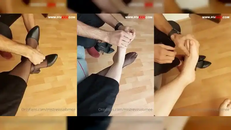 porno izle: Ayağımın dibine gel • queen salome 
