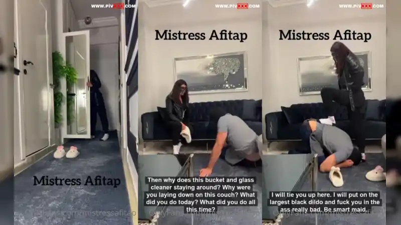 türbanlı seks: Uyuya kalan köleye yapılması gereken !! • mistress afitap 