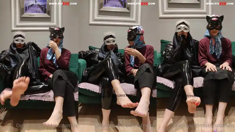 porno türk türbanlı: Aşağılama, ayak fetiş, çift sahibe • mistress tomris 