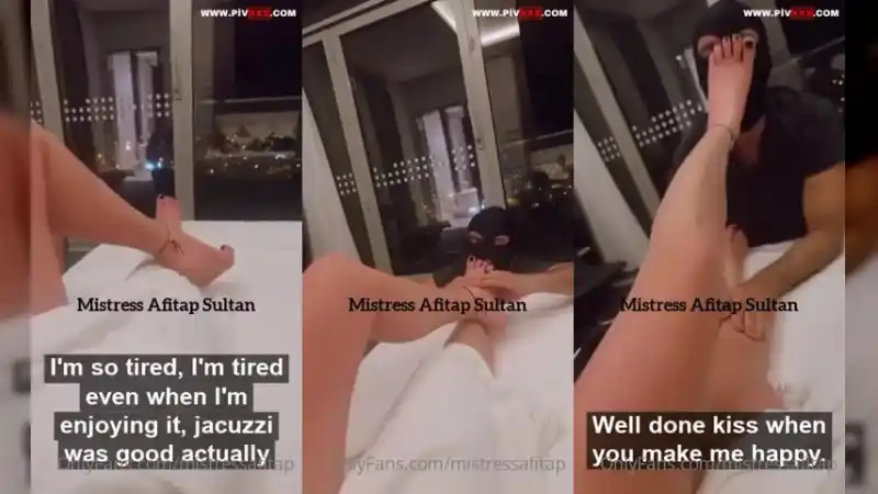 Masaj büyük zaafım.. • mistress afitap - Türkçe Altyazılı türbanlı twitter