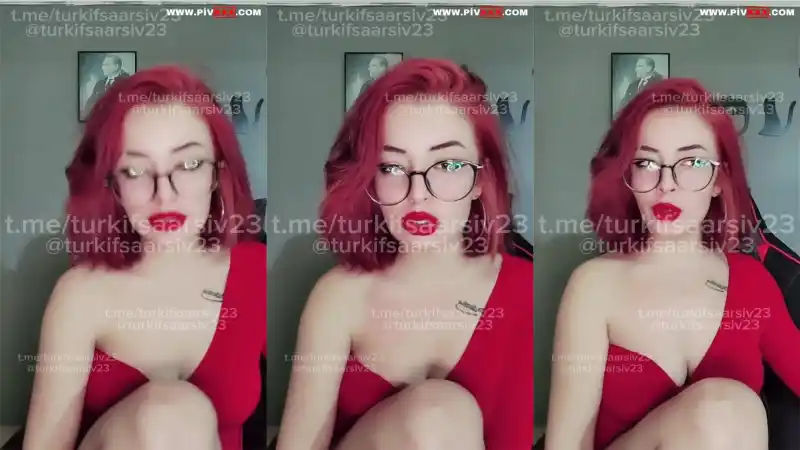 Madam naz i̇fşa nude yayın kırmızı ateşli elbisesiyle dekolte verip azdırıyor - Sansürsüz türk ifşa