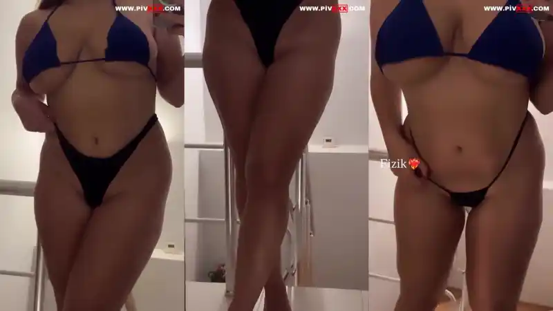 Elif karaarslan seksi bikiniyle fizik sergiliyor bacaklarını açıyor - Yeni 2026 türbanlı türk porno