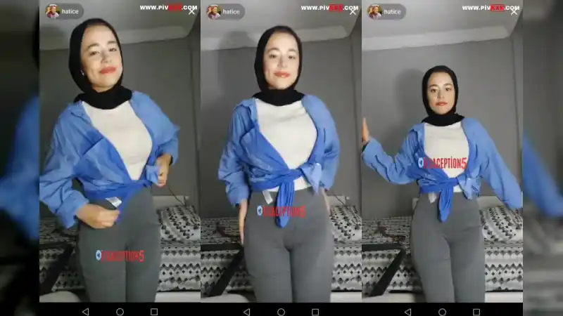 Tango hatice türbanlı seksi pozlarla şov yapıyor - Full İzle türbanlı sakso