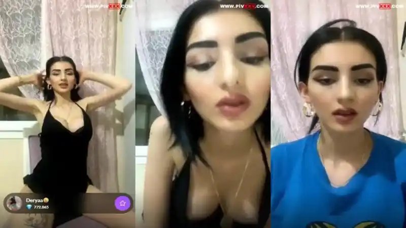 türbanlı ifşa twitter: Tango derya dekoltesini açıp seksi pozlar veriyor 
