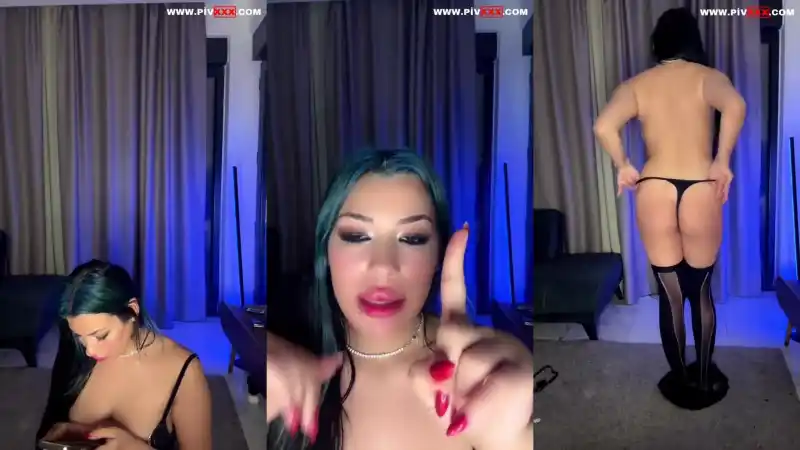 Serenay okay yeşil saçlı yayın şovunda memelerini sergiliyor tango dansı yapıyor - türk porno (HD)