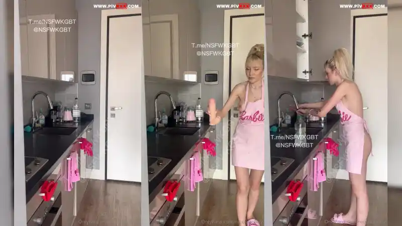 türbanlı kadınlar: Nicekaroliny mutfakta dildo emiyor ve yıkıyor 