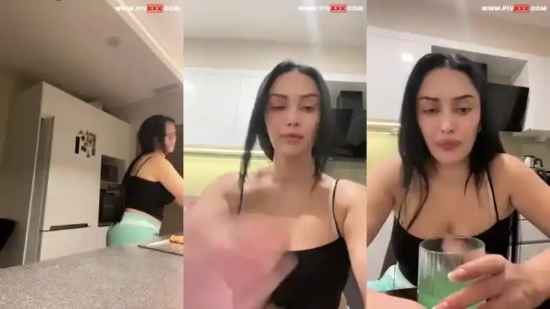 türbanlı porno twitter: Zemheri tango mutfakta dolgun kıçını göstermeye doyamıyor 