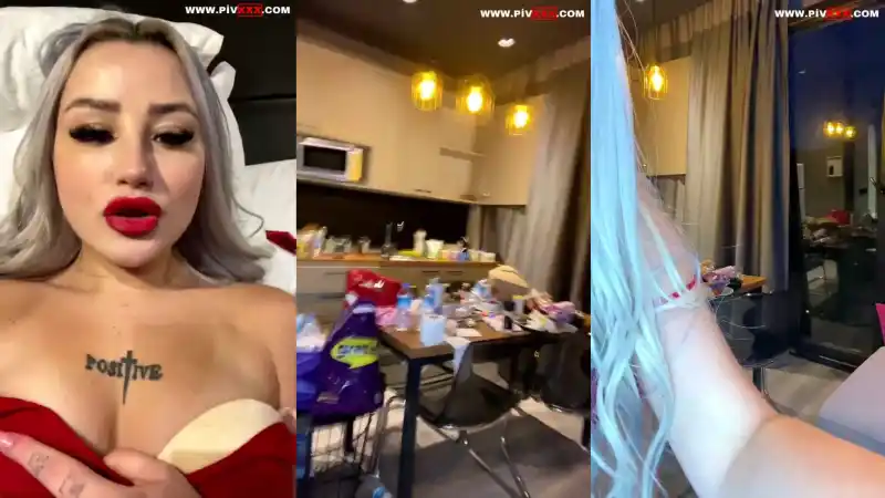 twitter türbanlı porno: Tango lara dövmeli sarışınla ateşli striptiz şovu 
