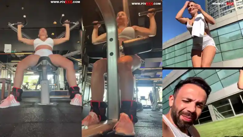 türbanlı porno izle: Serpil cansız spor salonunda esneme hareketleriyle azdırıyor 