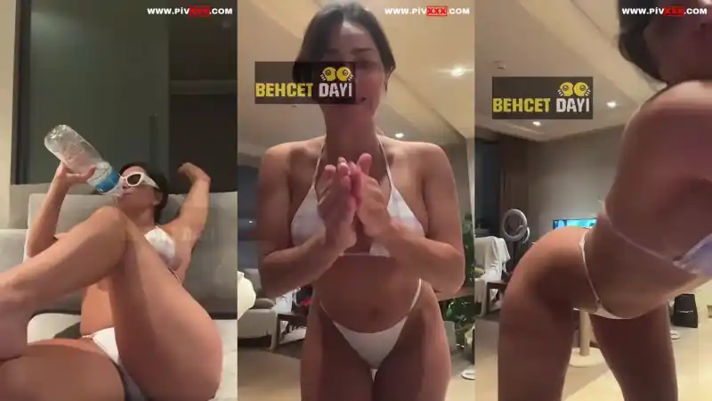 Serpil cansiz bikiniyle kalçasını sallayıp parmaklıyor - Türkçe Altyazılı türbanlı türk porno