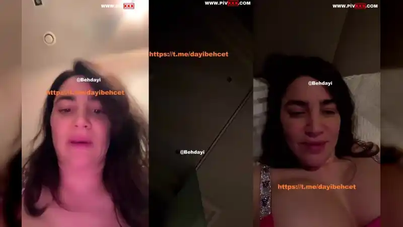 türbanlı seks: Serpil cansız yatakta bacaklarını açıp am yakın çekim yapıyor 