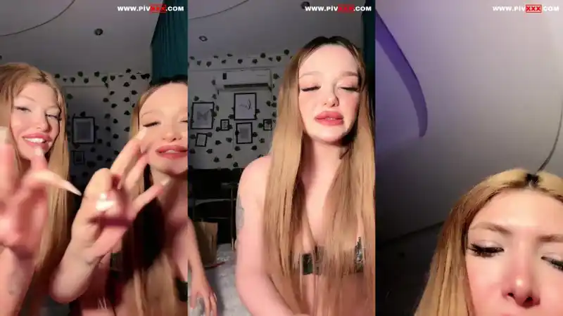Ceyda aria ve arkadaşı webcamde dillerini çıkarıp poz veriyor - türbanlı kadınlar (Türkçe Altyazılı)