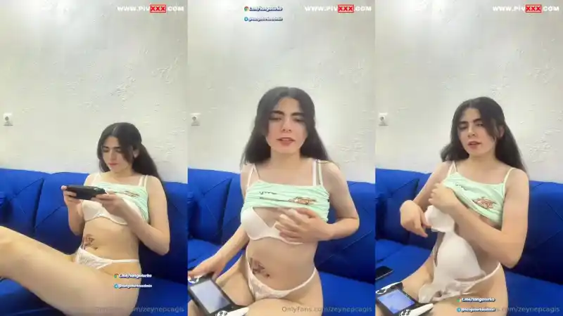 Ayça çağan onlyfans videosunda memelerini açıp telefonla oynuyor - Yeni 2026 türk türbanlı porno