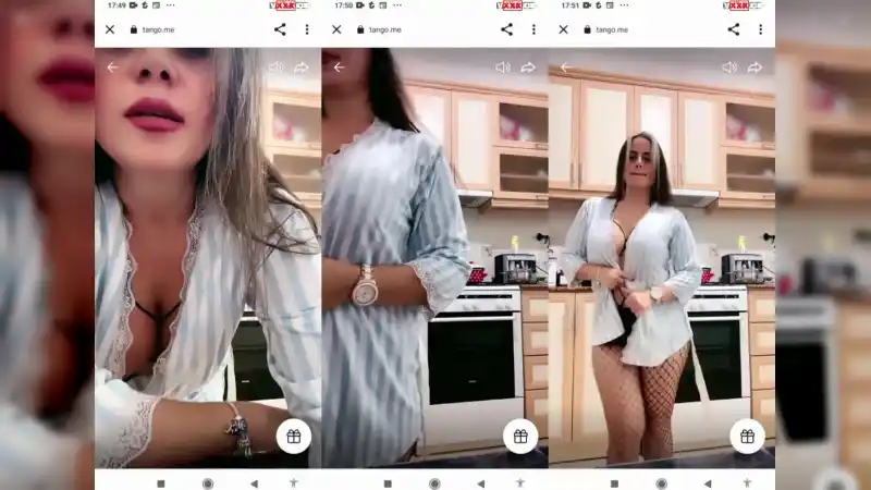 türbanlı seks: Ayşe elbi tangoda memelerini açıp kalçalarını gösteriyor 