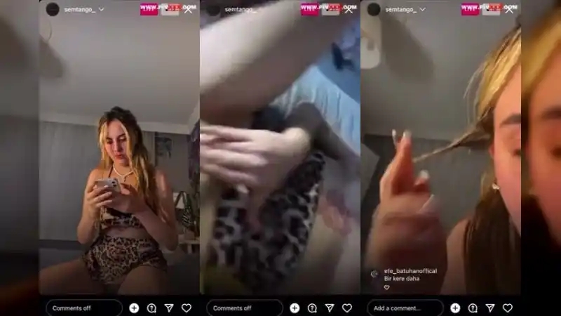 türbanlı türk porno: Semtango sarışın semfunny amını parmaklayıp inliyor 