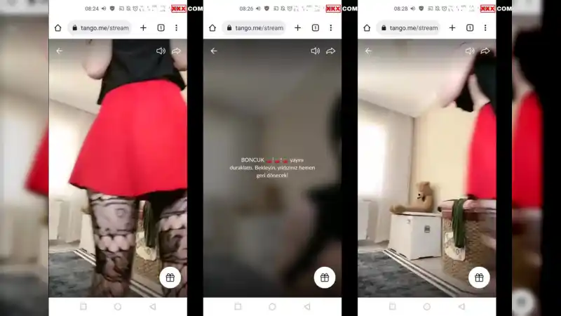 türbanlı porno izle: Türbanlı boncuk tangoda eteğini kaldırıp memelerini açıyor 