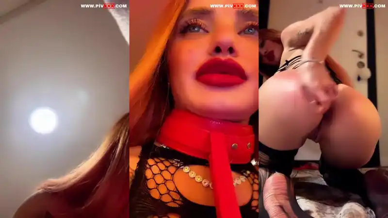 türbanlı porno izle: Nupelda tango choker takıp dudaklarını öne çıkarıyor 