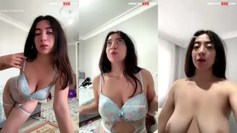 Asen tango seksi iç çamaşırıyla poz verip memelerini okşuyor - Sansürsüz türbanlı türk porno
