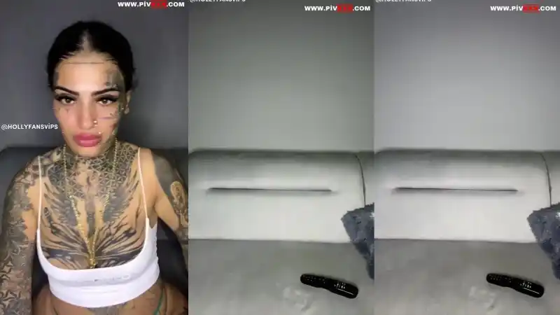 türbanlı pornosu: Dövmeli raperin yılmaz canlıda tangasını sıyırıp inliyor 