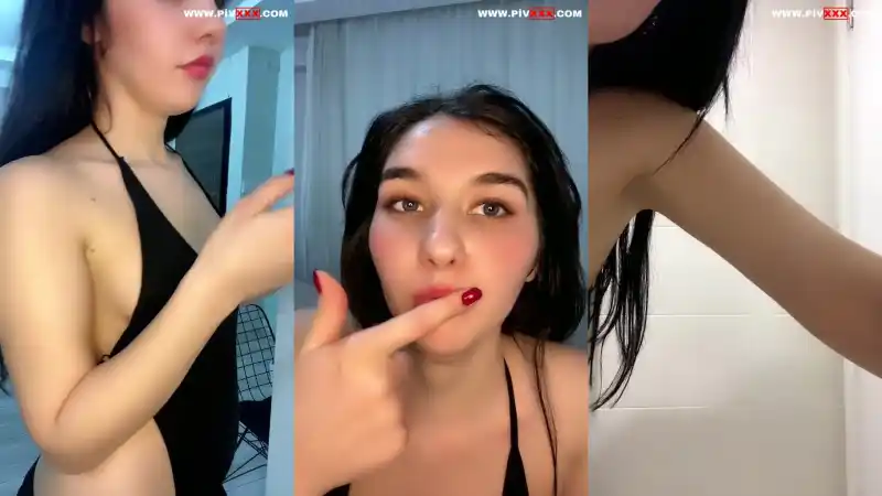 Tango aymila siyah bodysinde amını açıp parmaklıyor - Türkçe Altyazılı türbanlı sotwe