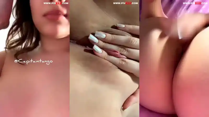 türbanlı nude: Tango laura tangoda amını parmaklayıp dil çıkarıyor 