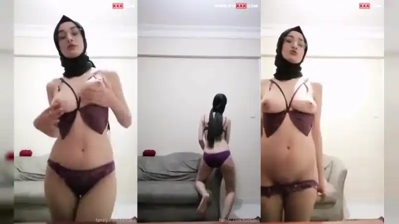 Türbanlı sevim webcamde memelerini açıp twerk yapıyor - Yeni 2026 türbanlı türk porno