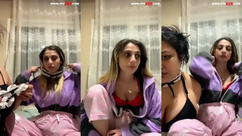 Cansu tango lez arkadaşıyla öpüşüp memelerini elliyor - porno izle (Yeni 2026)