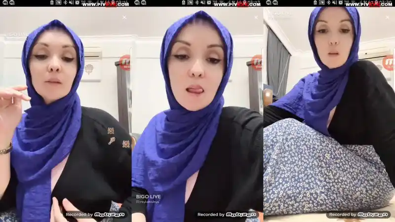 türbanlı türk pornoları: Tiktok reyhan türbanlı webcam şovunda parmağını emip dekolte açıyor 