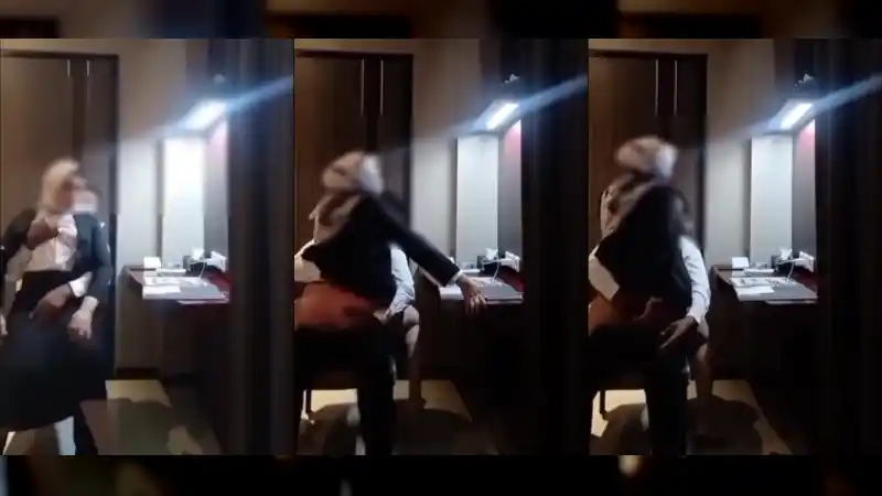 türbanlı sex: Otel odasında türbanlıyı götürüyor - özel çekim 